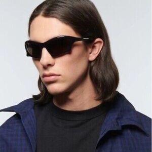BALENCIAGA Bat Sunglasses Black BB0229S RARE